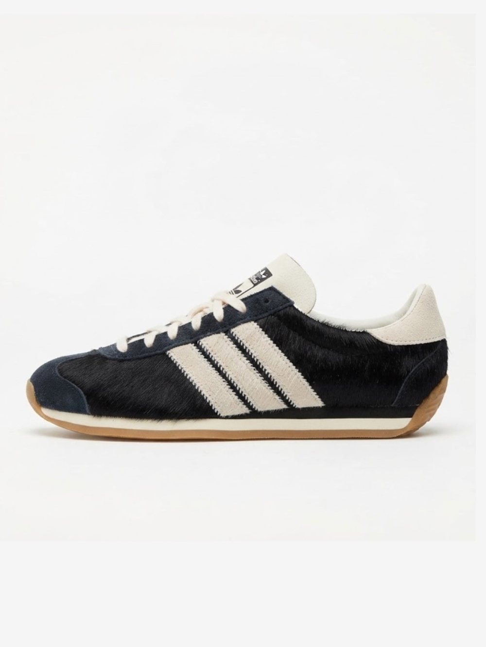 adidas Originals Country OG Sneakers "Black Pony Hair" Size 8.5